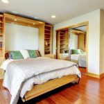 Bedroom space saving ideas smart shelves storage optimum ceiling floor build use solutions
